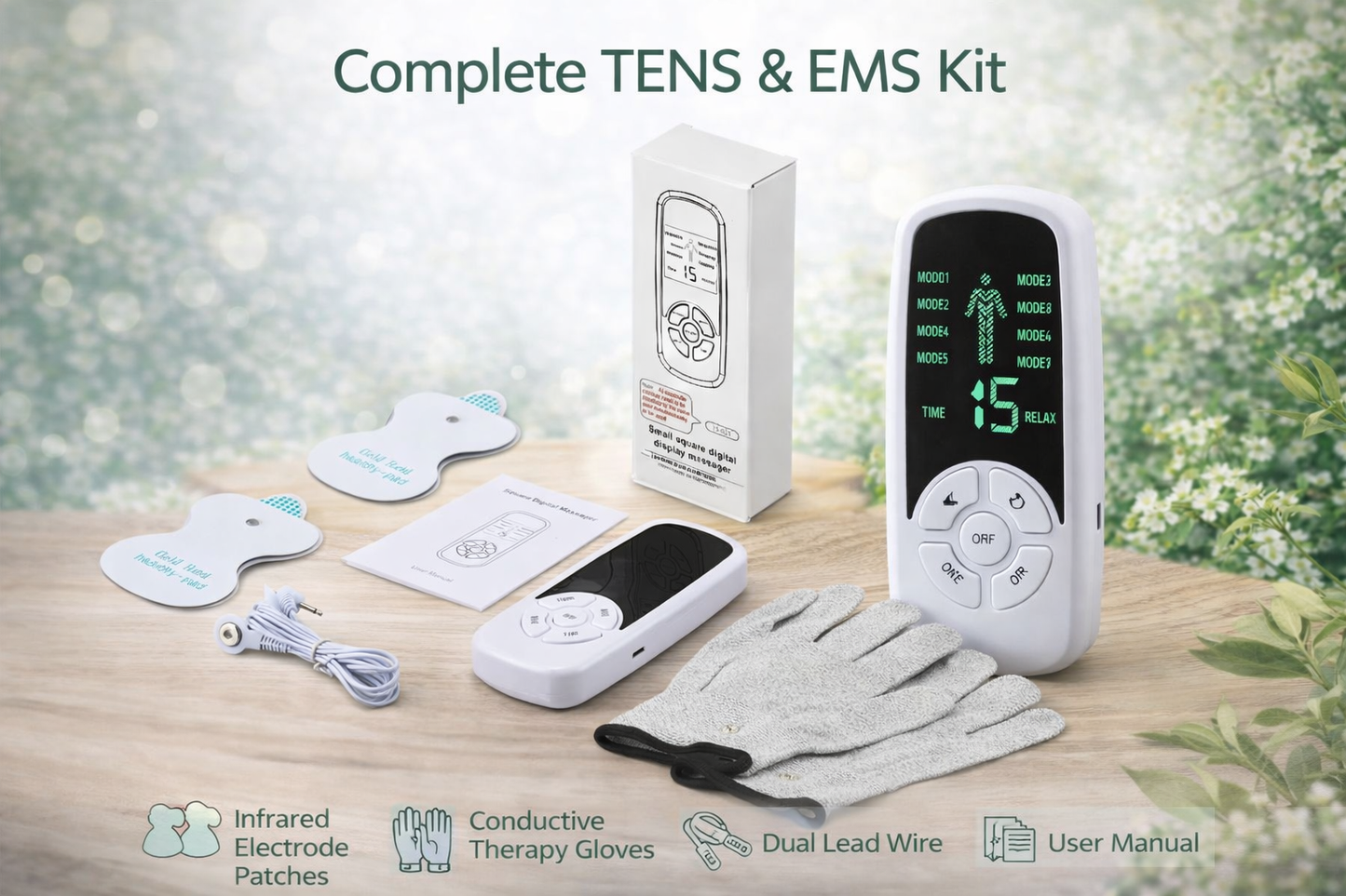EMS TENS Muscle Massager (6 Modes)
